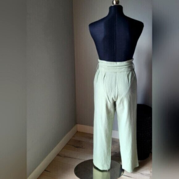 Mismash High Waist  Light Green Trousers NWT Sz Small - Picture 10 of 12